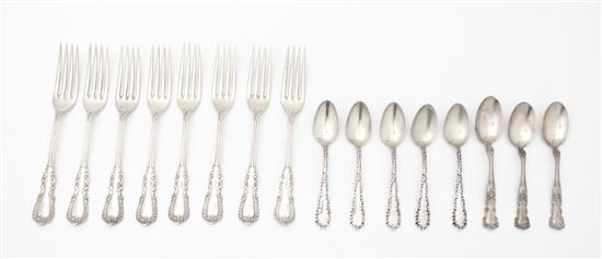Eight Sterling Silver Forks
