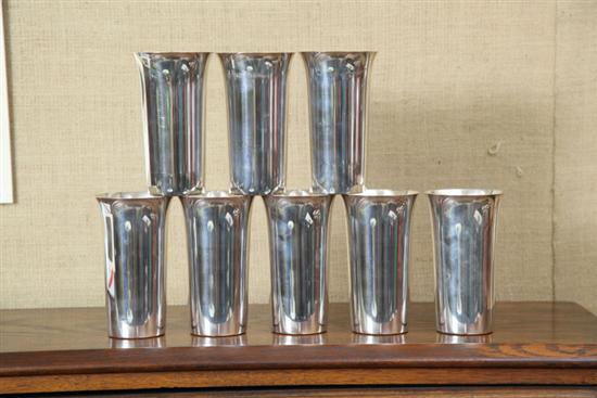 EIGHT STERLING SILVER JULIP