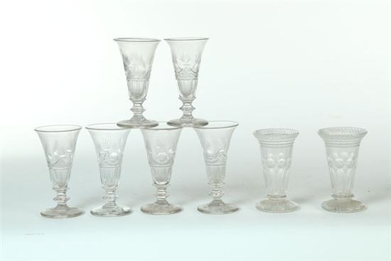 EIGHT SYLLABUB OR JELLY GLASSES. 
