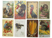 EIGHT THANKSGIVING GREETINGS P