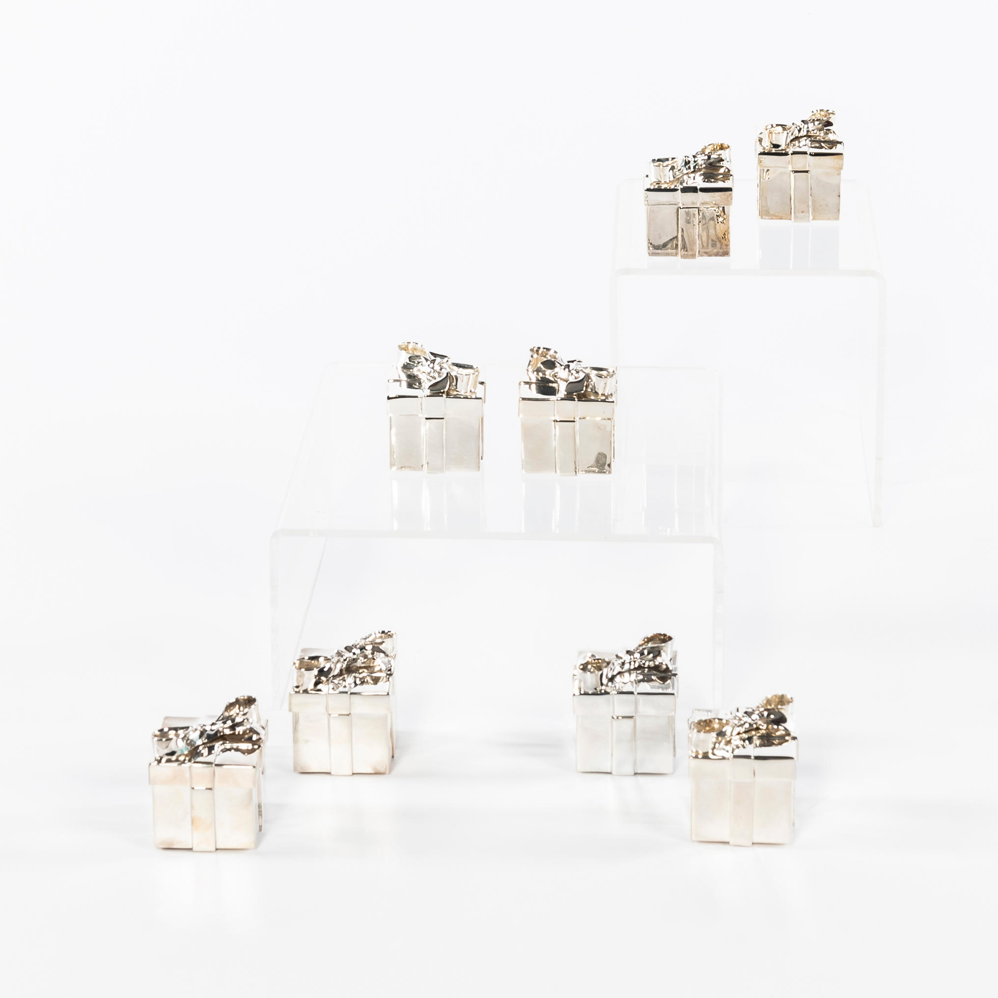 EIGHT TIFFANY & CO. SILVER-PLATED