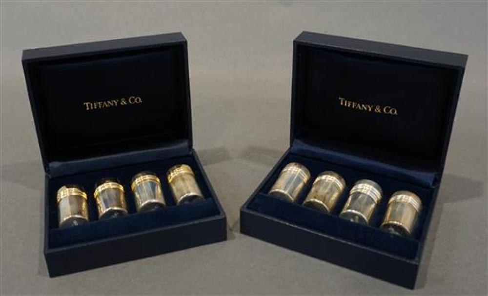 EIGHT TIFFANY & CO STERLING
