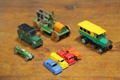 EIGHT TOY AUTOMOBILES.  German