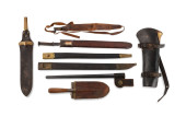 EIGHT U.S. MILITARY ITEMS INDI