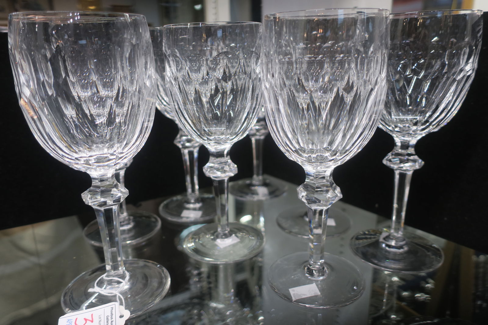 EIGHT WATERFORD CRYSTAL CURRAGHMORE