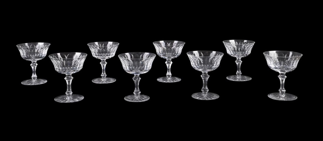 EIGHT WATERFORD CRYSTAL 'INNISFAIL'