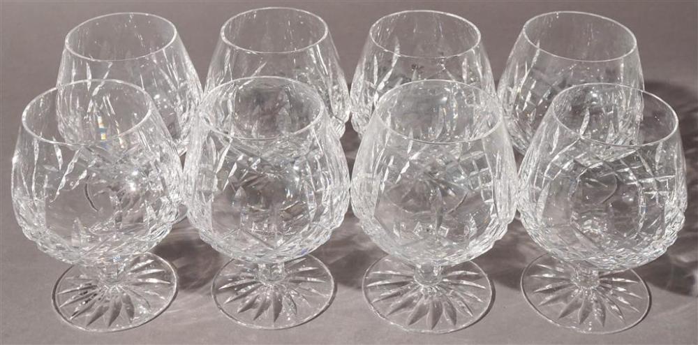EIGHT WATERFORD CRYSTAL LISMORE