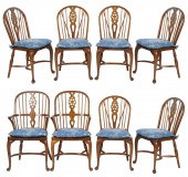 EIGHT WINDSOR CHAIRSEight Wind