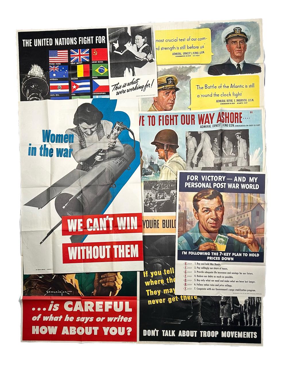 EIGHT WORLD WAR II-ERA PROPAGANDA