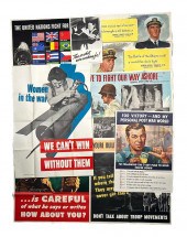 EIGHT WORLD WAR II-ERA PROPAGA