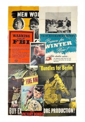 EIGHT WORLD WAR II-ERA PROPAGA