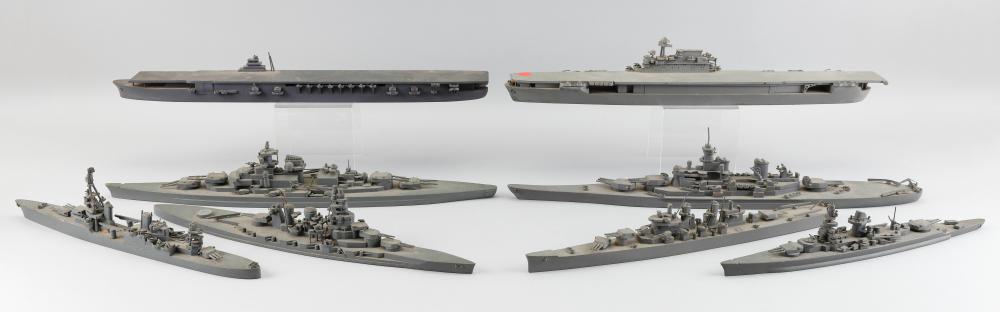 EIGHT WORLD WAR II-ERA U.S. NAVY