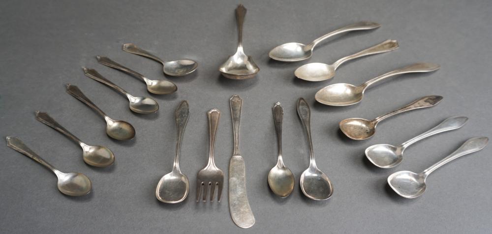 EIGHTEEN ASSORTED AMERICAN STERLING