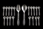 Eighteen Georg Jensen "Cactus"