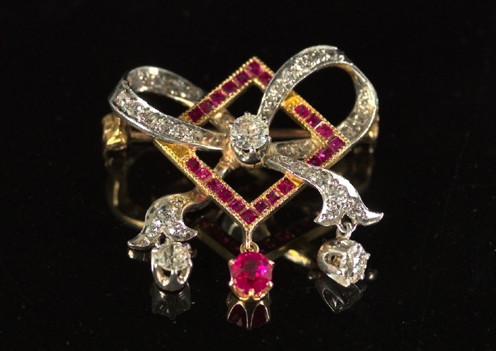 Eighteen-Karat Two-Color Gold,