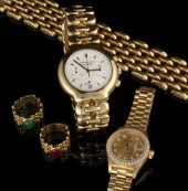 Eighteen-Karat Two-Color Gold