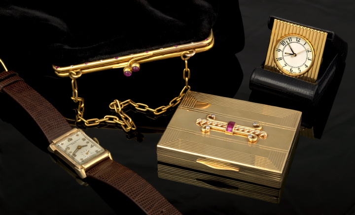 Eighteen-Karat Yellow Gold, Ruby