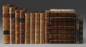 Eighteen Leather Bound Books o