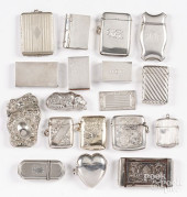EIGHTEEN OBJECTS OF VERTU<br>E
