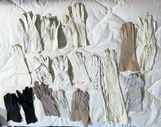 Eighteen pairs of antique and
