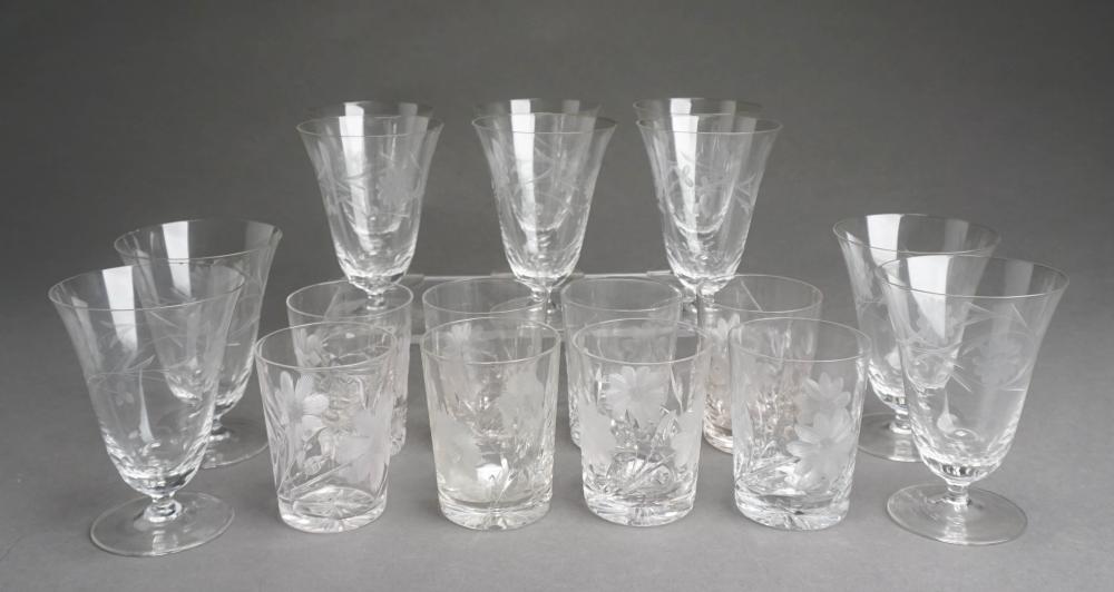 EIGHTEEN-PIECE ETCHED AND MOLDED