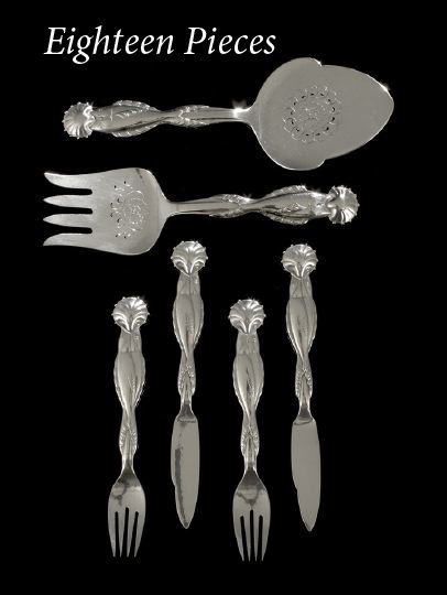 Eighteen-Piece Georg Jensen