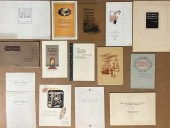 EIGHTEEN SMALL BROCHURES FOR 1