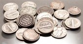 Eighteen United States Silver