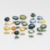 EIGHTEEN UNMOUNTED 10.00 CT TO