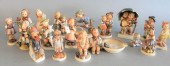 EIGHTEEN VARIOUS HUMMELS TALLE