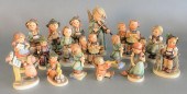 EIGHTEEN VARIOUS HUMMELS TALLE