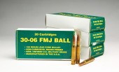 EIGHTY 30-06 FMJ BALL CARTRIDG