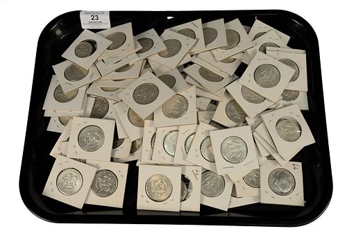 EIGHTY-FIVE KENNEDY SILVER CLAD, TO