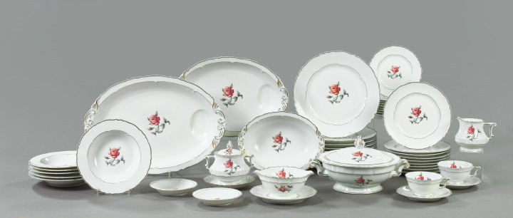 Eighty-Four-Piece Haviland and