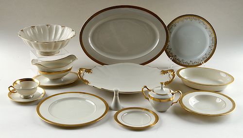 EIGHTY-NINE PIECES LENOX