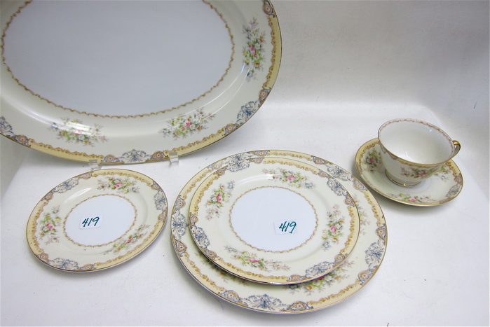 EIGHTY-ONE PIECE MEITO CHINA SET