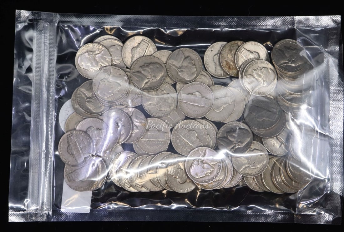 EIGHTY PRE-1965 .05 NICKLES,