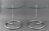 EILEEN GRAY STYLE GLASS TOP EN
