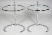 EILEEN GREY METAL AND GLASS SI