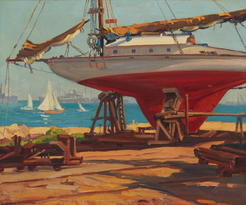 EINAR C. PETERSEN, (1885-1986,