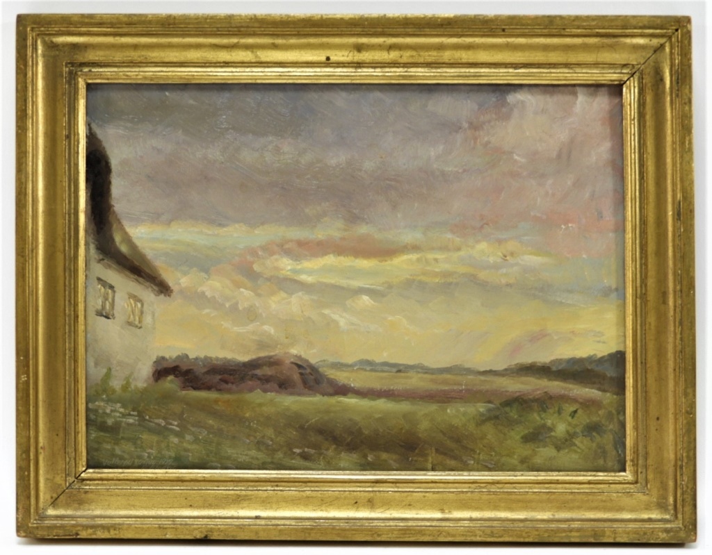 EINAR MADVIG O/B IMPRESSIONIST FARM