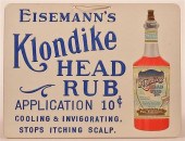 EISEMANN'S KLONDIKE HEAD RUB E