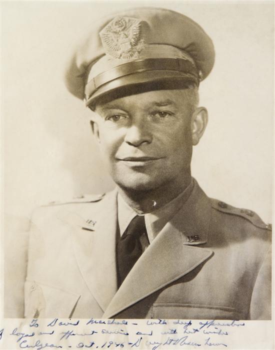*EISENHOWER DWIGHT D. Autograph