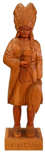 E.J. BOGGS CIGAR STORE INDIAN