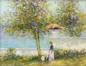 E.J. CYGNE (B.1929) OIL PAINTI