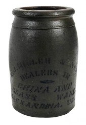 E.J. MILLER & SON STONEWARE AD