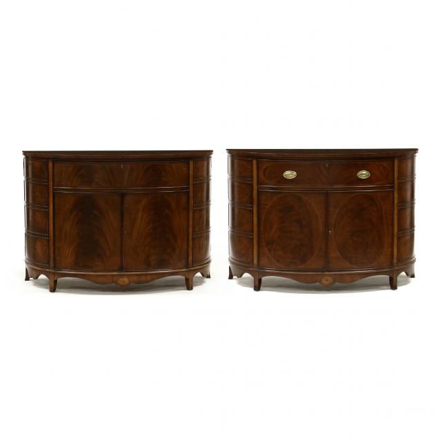 E.J. VICTOR, PAIR OF INLAID