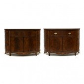 E.J. VICTOR, PAIR OF INLAID MA