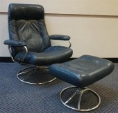 EKORNES STRESSLESS BLUE LEATHE