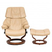 EKORNES STRESSLESS LEATHER LOU